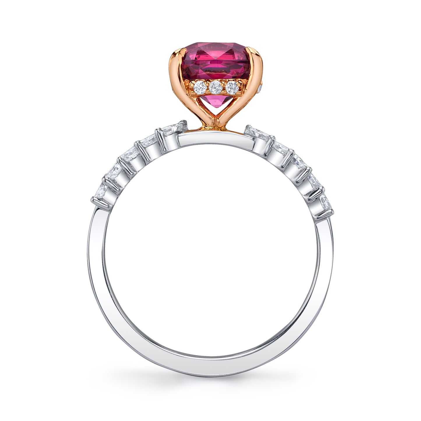 Untreated Umbalite Garnet Ring