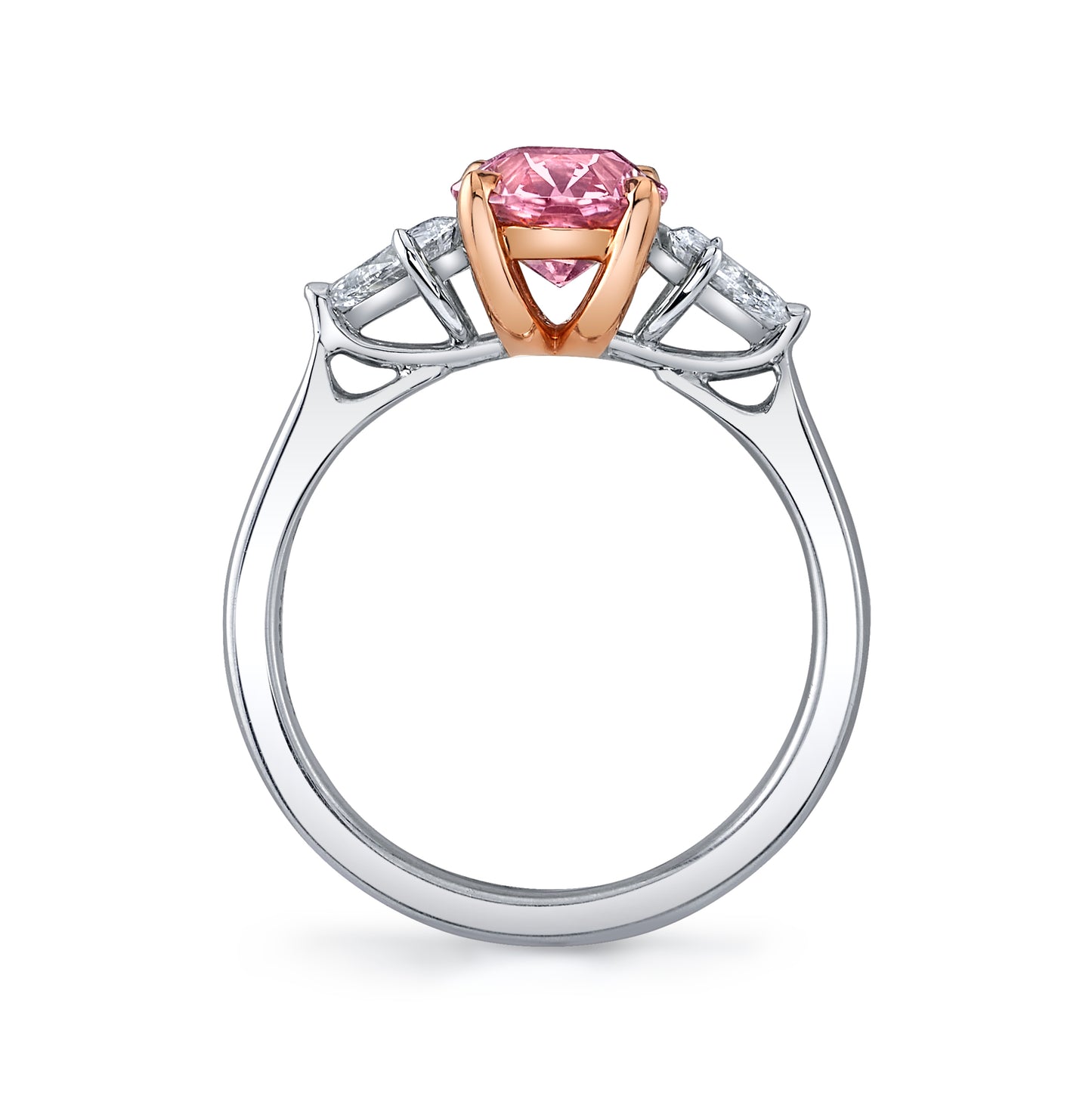 GIA No Heat Pink Sapphire Ring