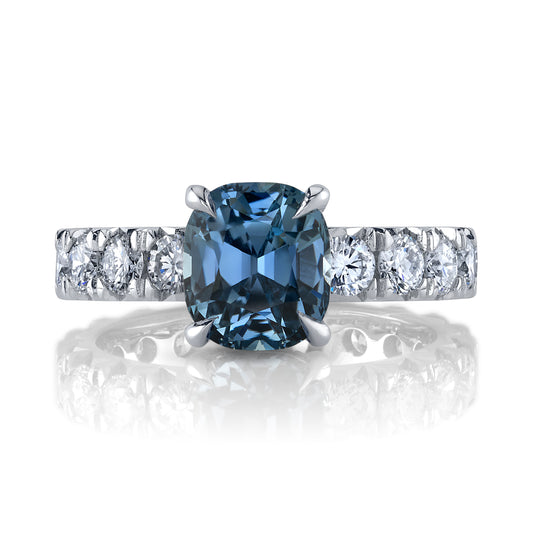 No Heat Burmese Sapphire Ring