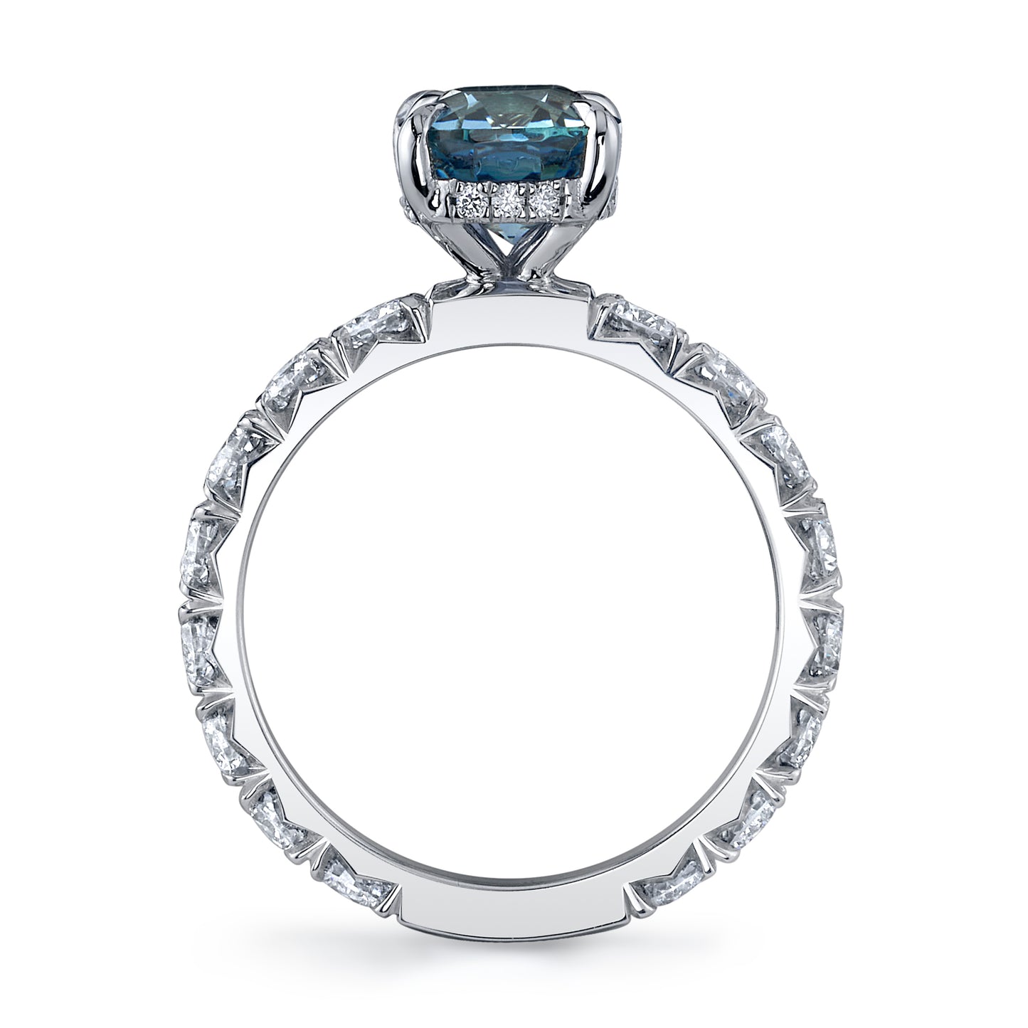No Heat Burmese Sapphire Ring