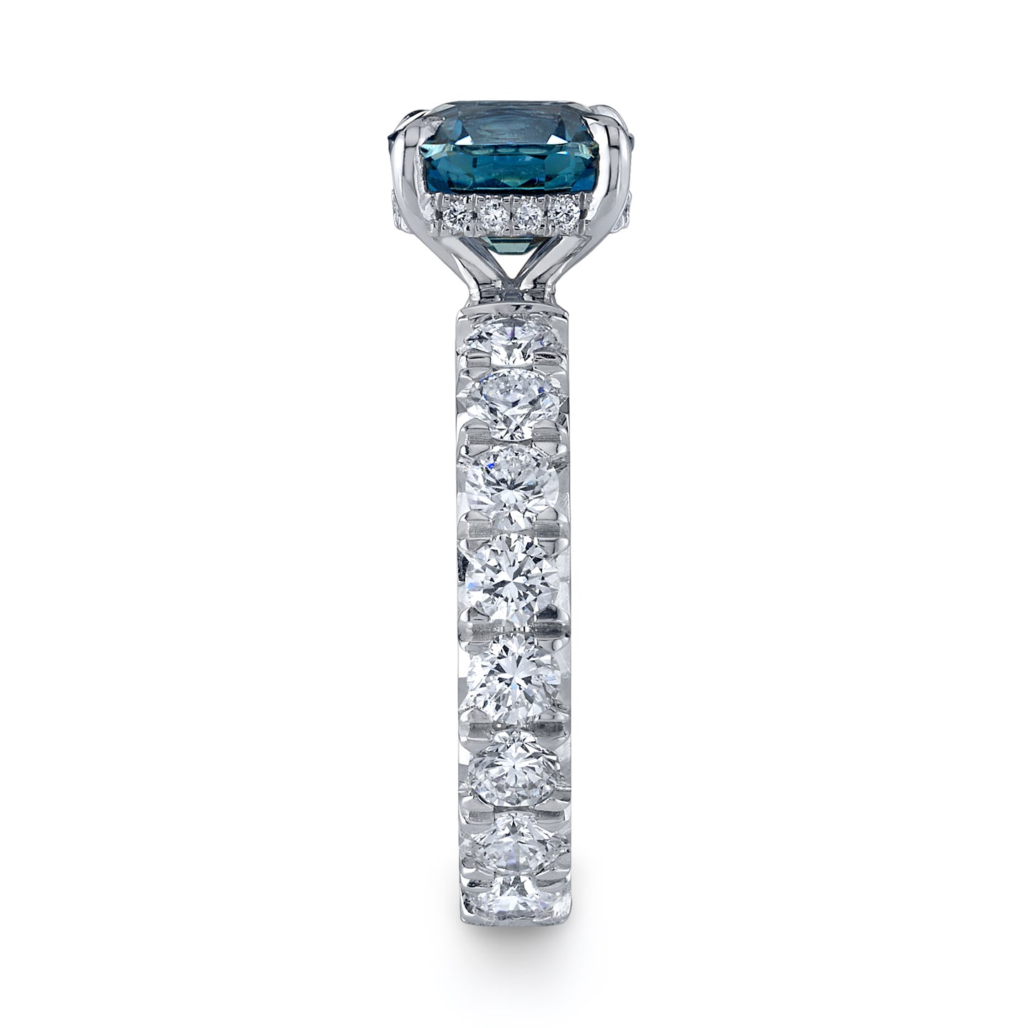 No Heat Burmese Sapphire Ring