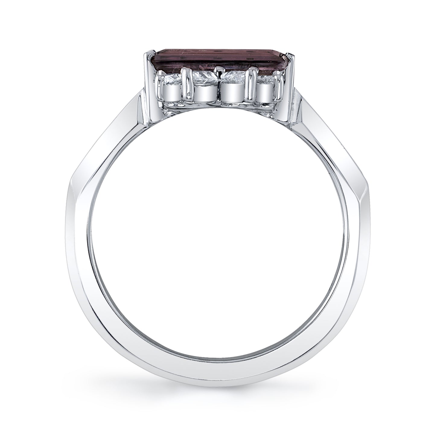 Untreated Color Change Garnet ring