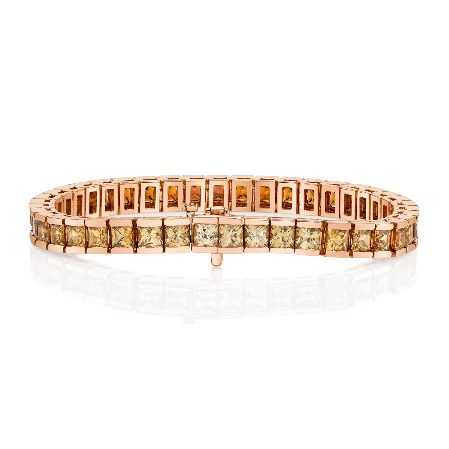 Untreated Zircon Suite Bracelet
