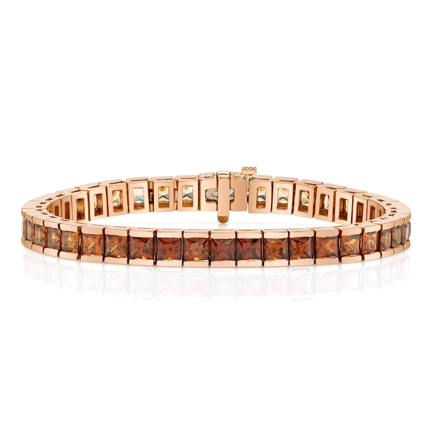 Untreated Zircon Suite Bracelet
