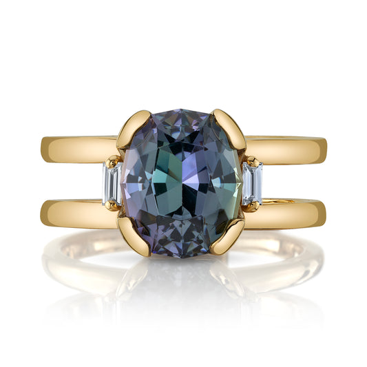 No Heat Tanzanite Ring