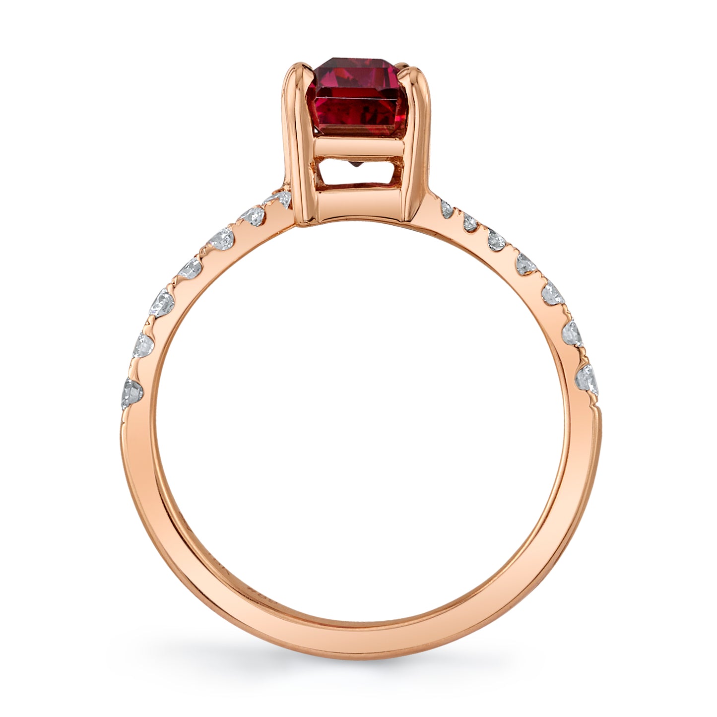 Untreated Sri Lanka Spinel Ring
