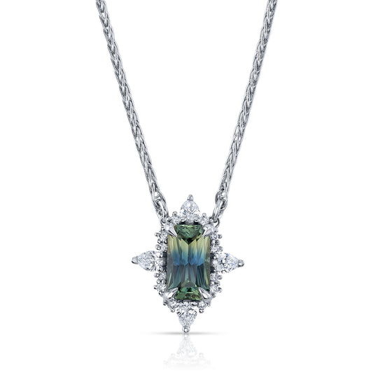 No Heat Tri-Color Sapphire
