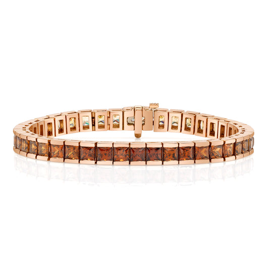 Untreated Zircon Suite Bracelet